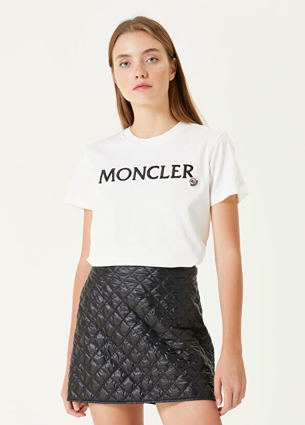 

Футболка с логотипом Moncler, белый