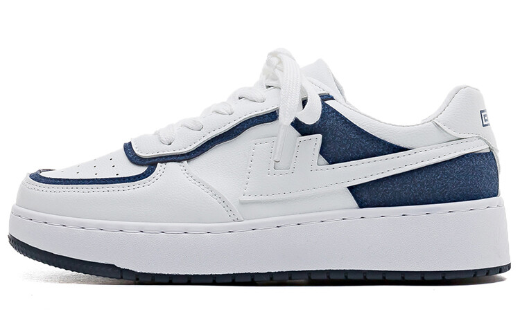 

Кроссовки WARRIOR Skateboarding Shoes Unisex Low-top, черный/белый