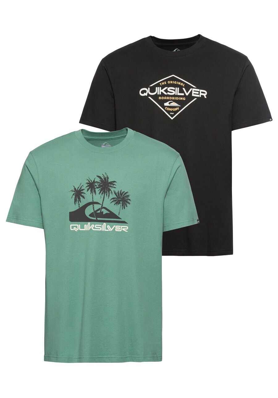 

Футболка Quiksilver, цвет Green/Black