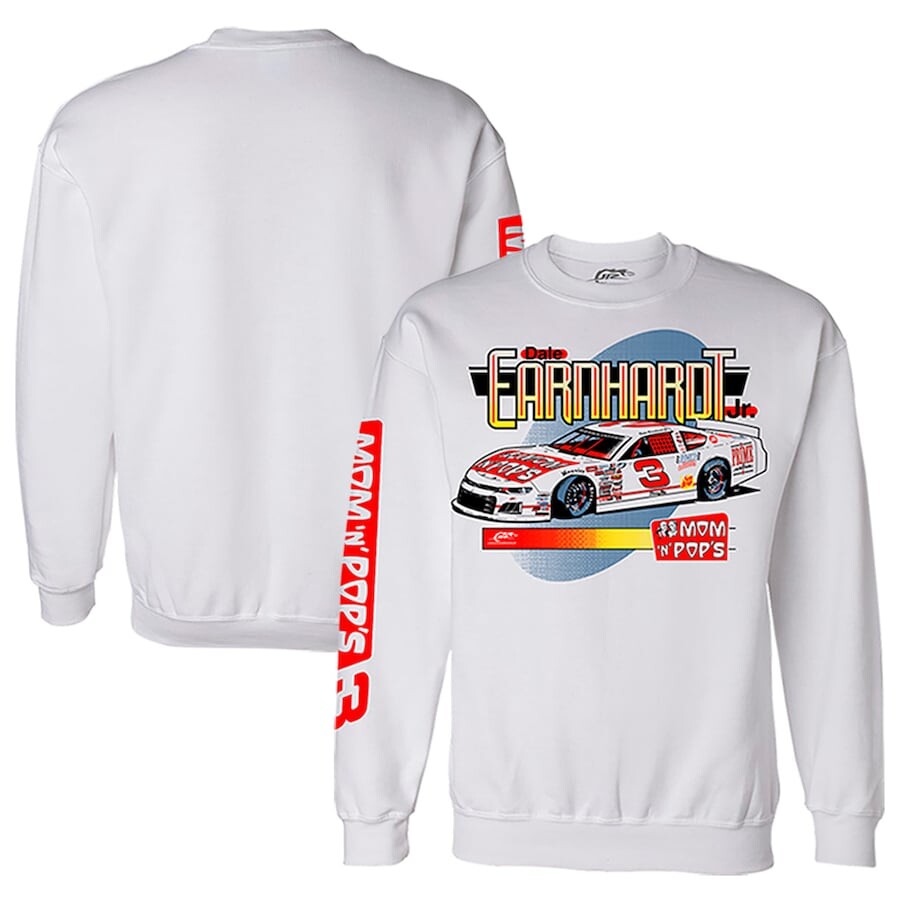 

Толстовка JR Motorsports Official Team Apparel Dale Earnhardt Jr, белый