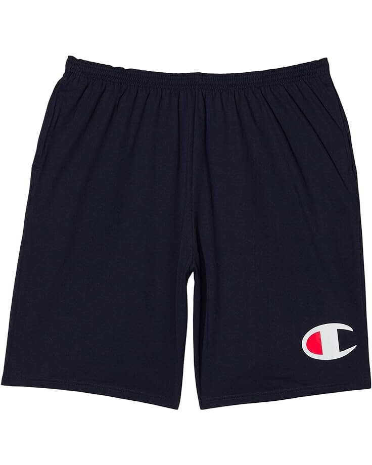 

Шорты Champion Big & Tall Graphic Everyday 9" Cotton Shorts, темно-синий