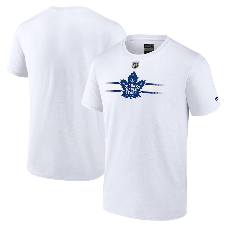 

Футболка с коротким рукавом Fanatics Branded Toronto Maple Leafs, белый