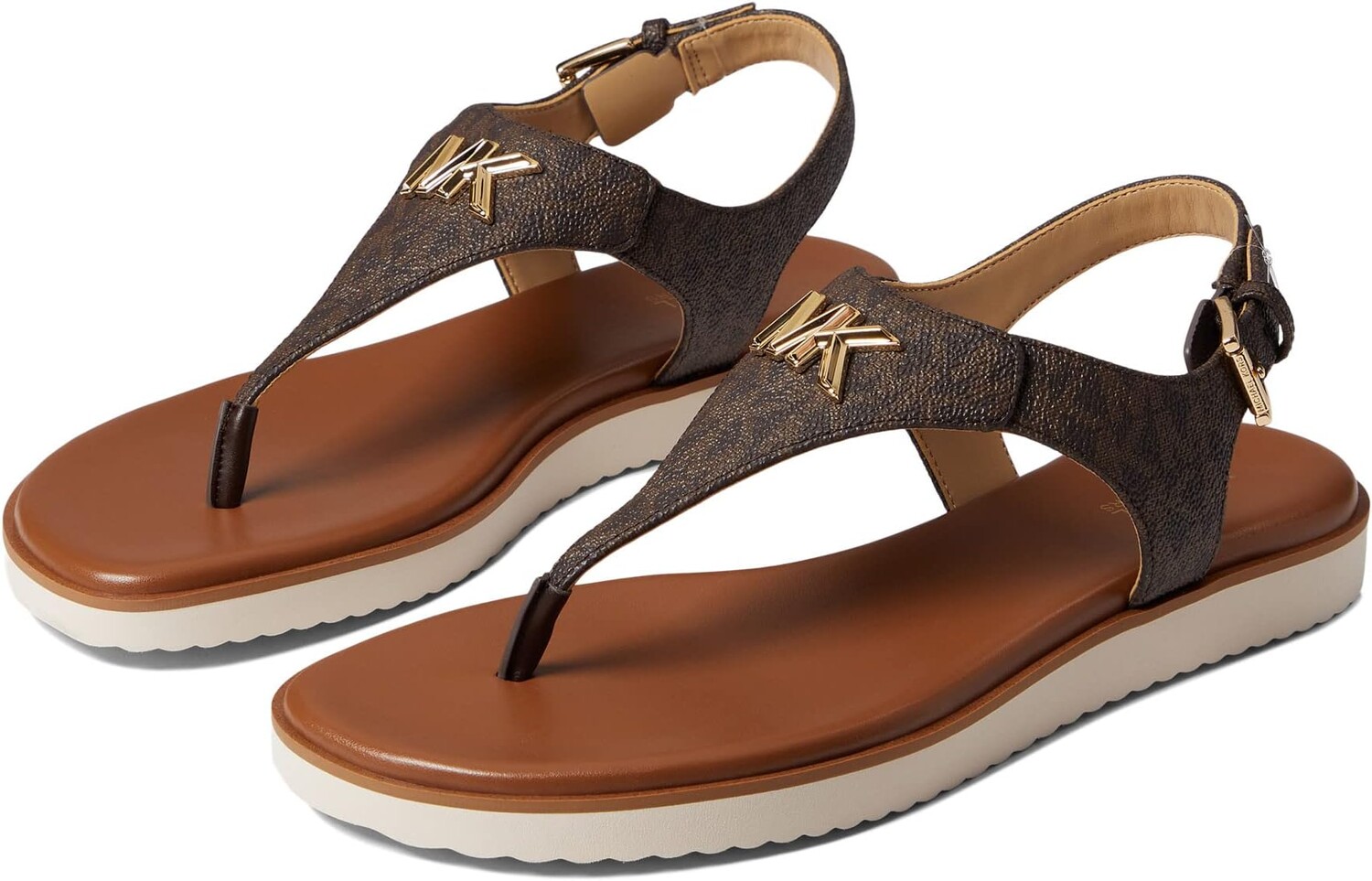 

Сандалии на плоской подошве Jilly Flat Sandal MICHAEL Michael Kors, коричневый