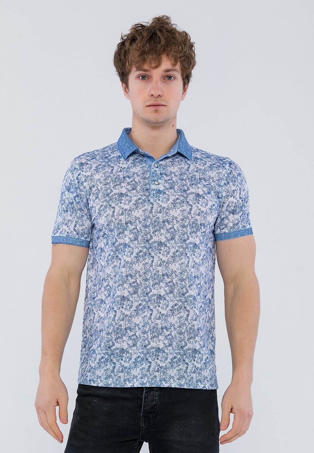 

Рубашка-поло SHORT SLEEVE Felix Hardy, цвет navy