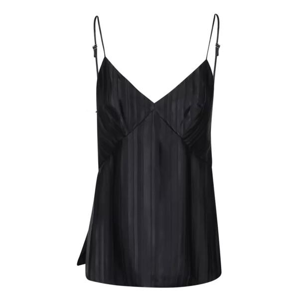 

Футболка viscose top Paul Smith, черный