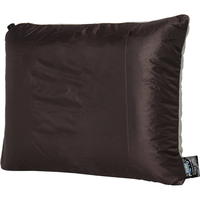 Подушка Air Core Meru, серый удобная автоматическая надувная подушка для защиты шеи уличная дорожная подушка для путешествий пешего туризма кемпинга оборудование