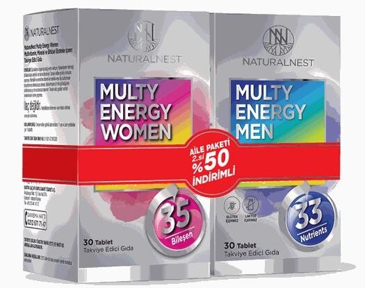 

Семейный пакет мультивитаминов Naturalnest