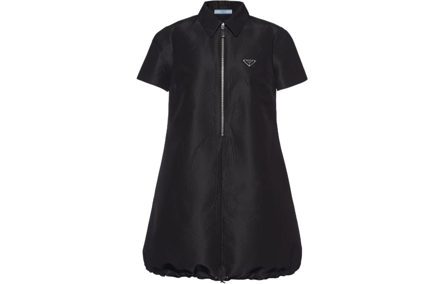 

PRADA Женское платье с короткими рукавами, цвет Black