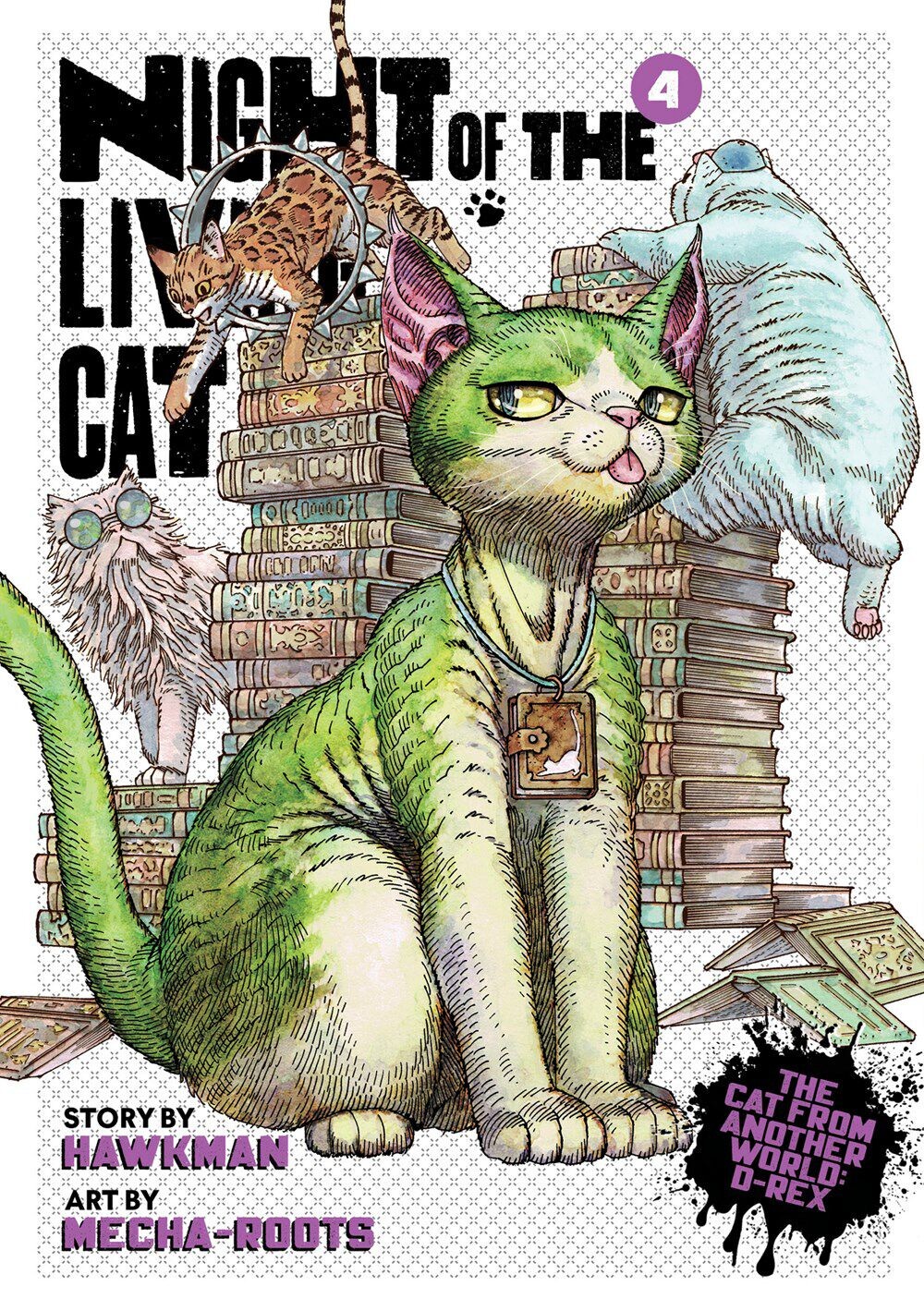 

Манга Night of the Living Cat Manga Volume 4