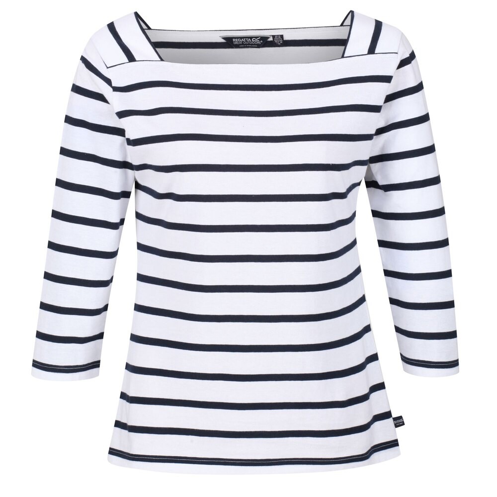 

Футболка Regatta Polexia Stripe 3/4 Sleeve, белый