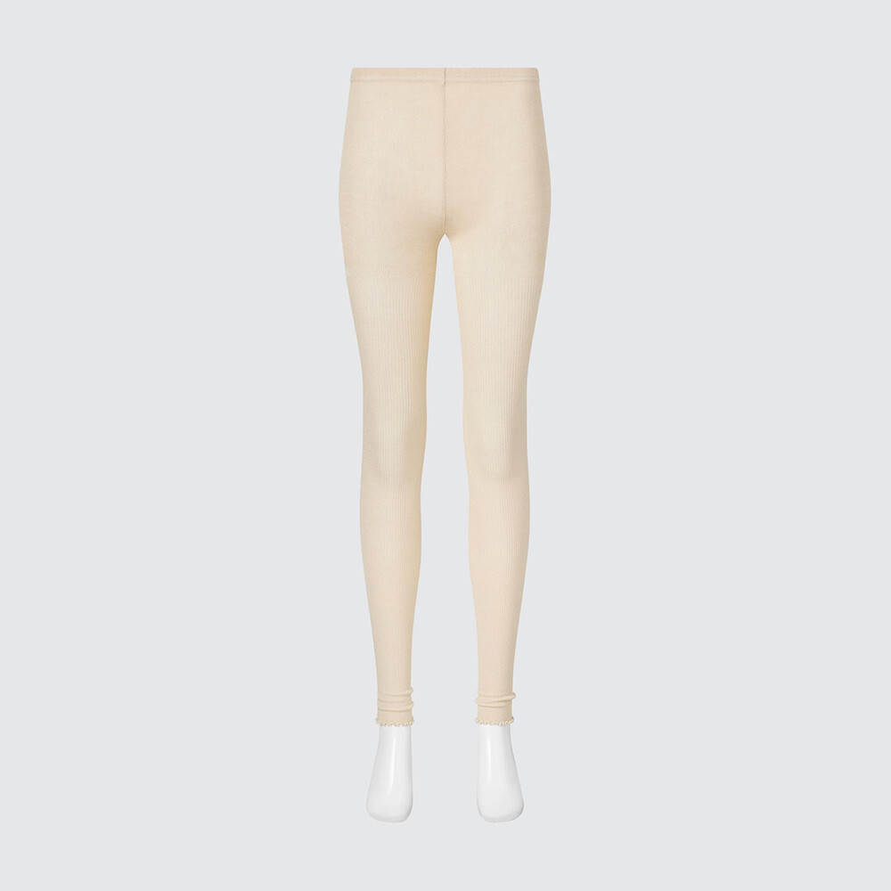 

Термоштаны Uniqlo HEATTECH женские, светло-бежевый