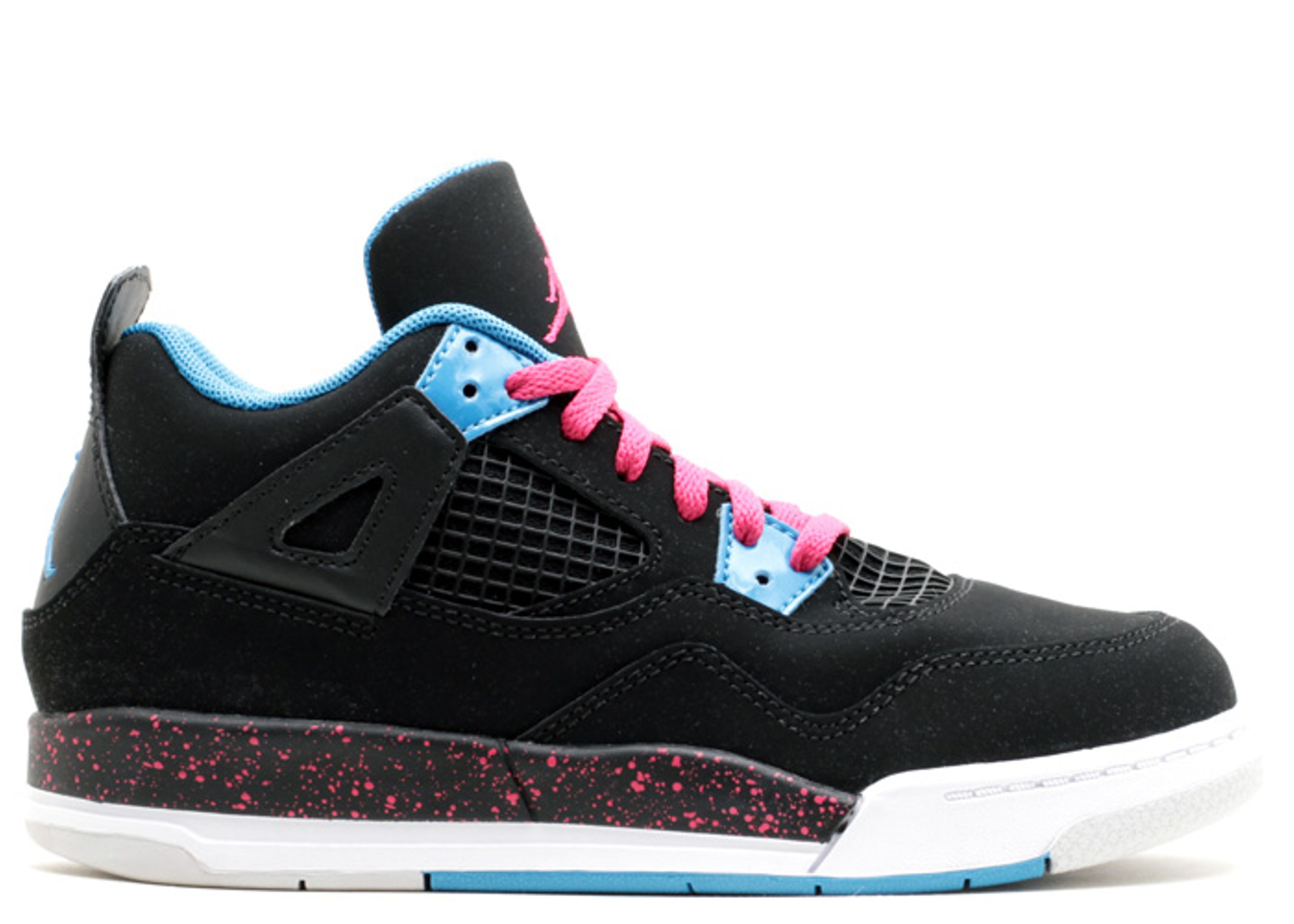 

Кроссовки Air Jordan Air Jordan 4 Retro Ps 'Black Vivid Pink', черный