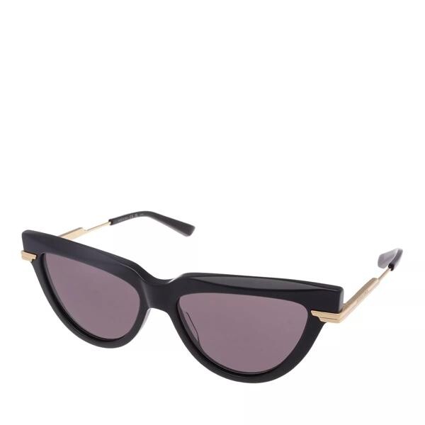 

Солнцезащитные очки bv1265s black-gold-grey Bottega Veneta, черный