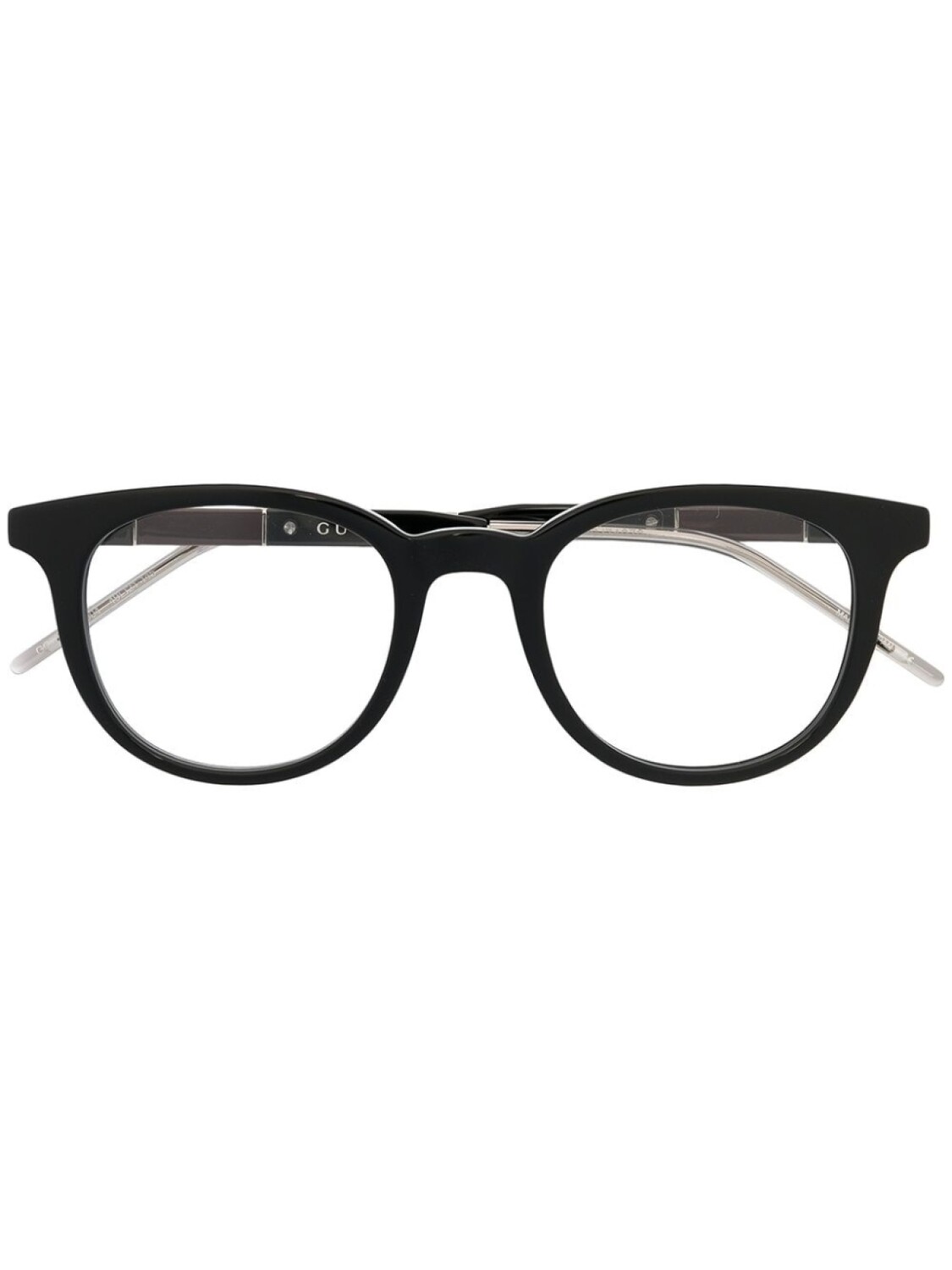 

Gucci Eyewear очки в круглой оправе с логотипом, черный