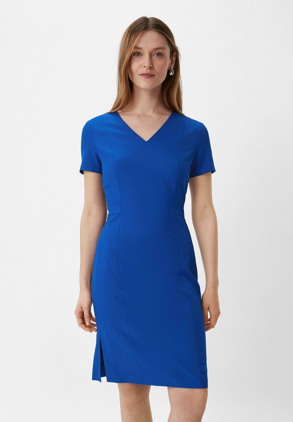 Платье-футляр comma, цвет royalblau