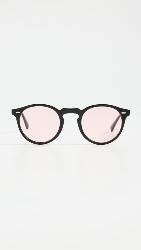 

Солнцезащитные очки Oliver Peoples Eyewear Gregory Peck, черный