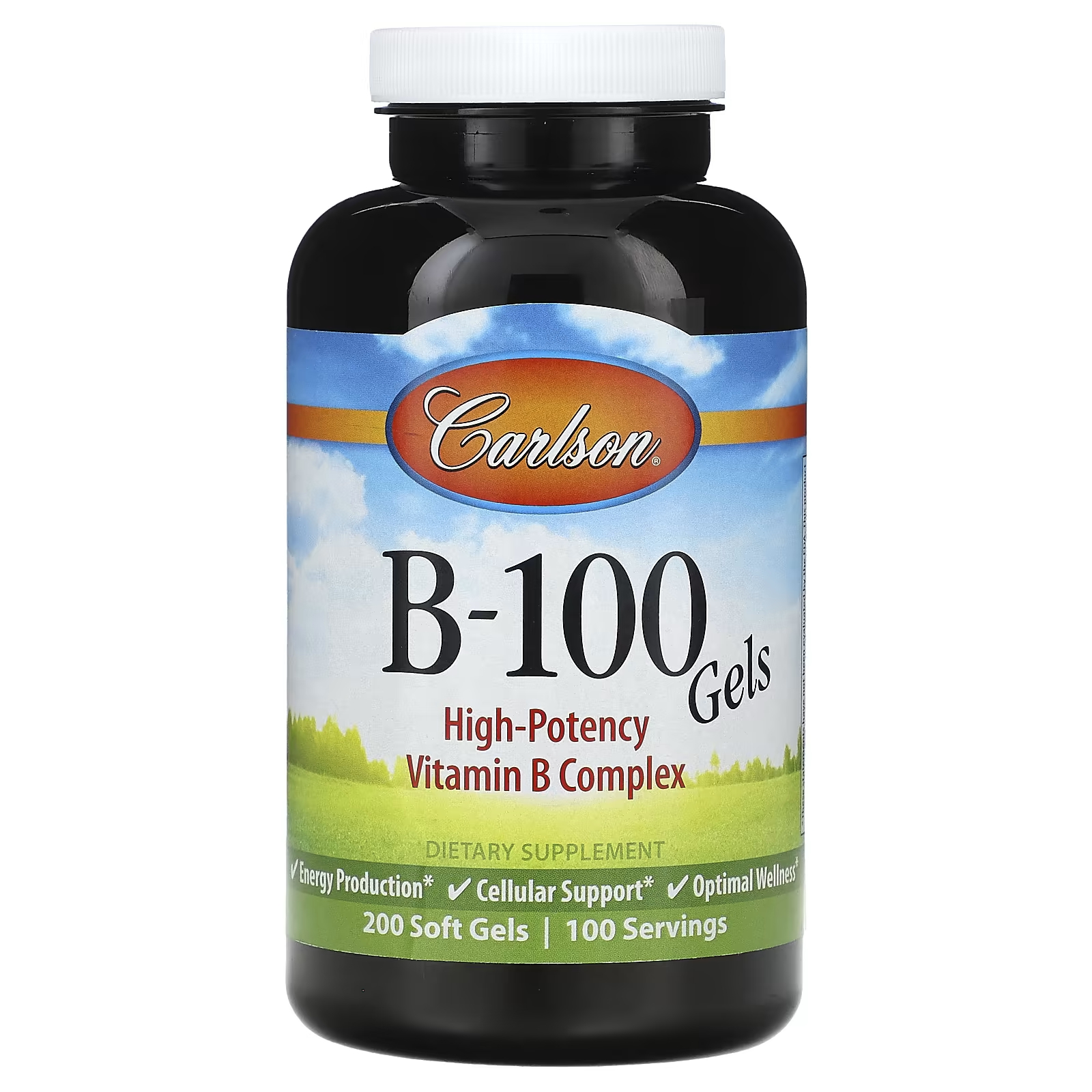 Витамин B-100 Carlson, 200 таблеток
