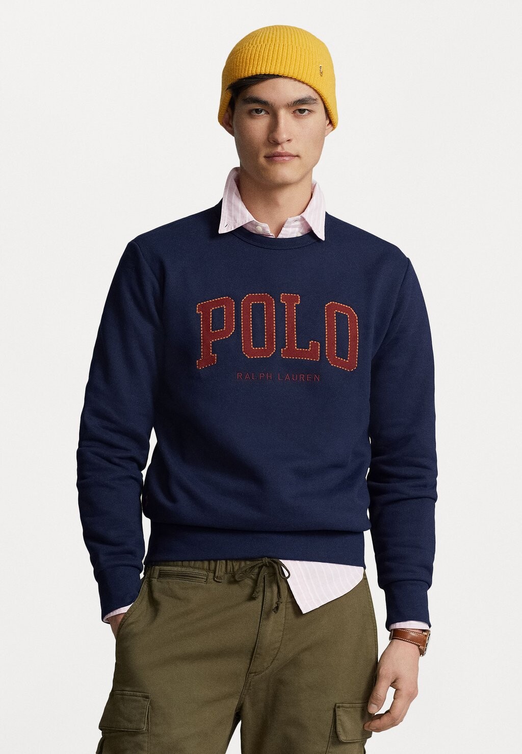 

Толстовка Polo Ralph Lauren Long Sleeve, темно-синий, Черный