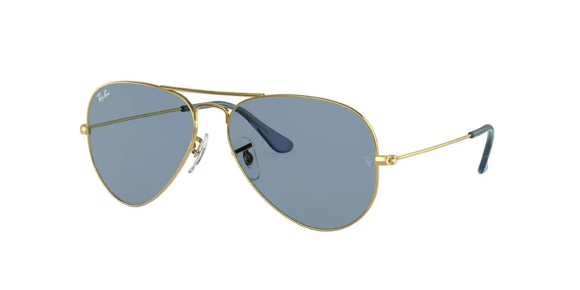 

Солнцезащитные очки Ray-Ban Aviator Large Metal, синий классический