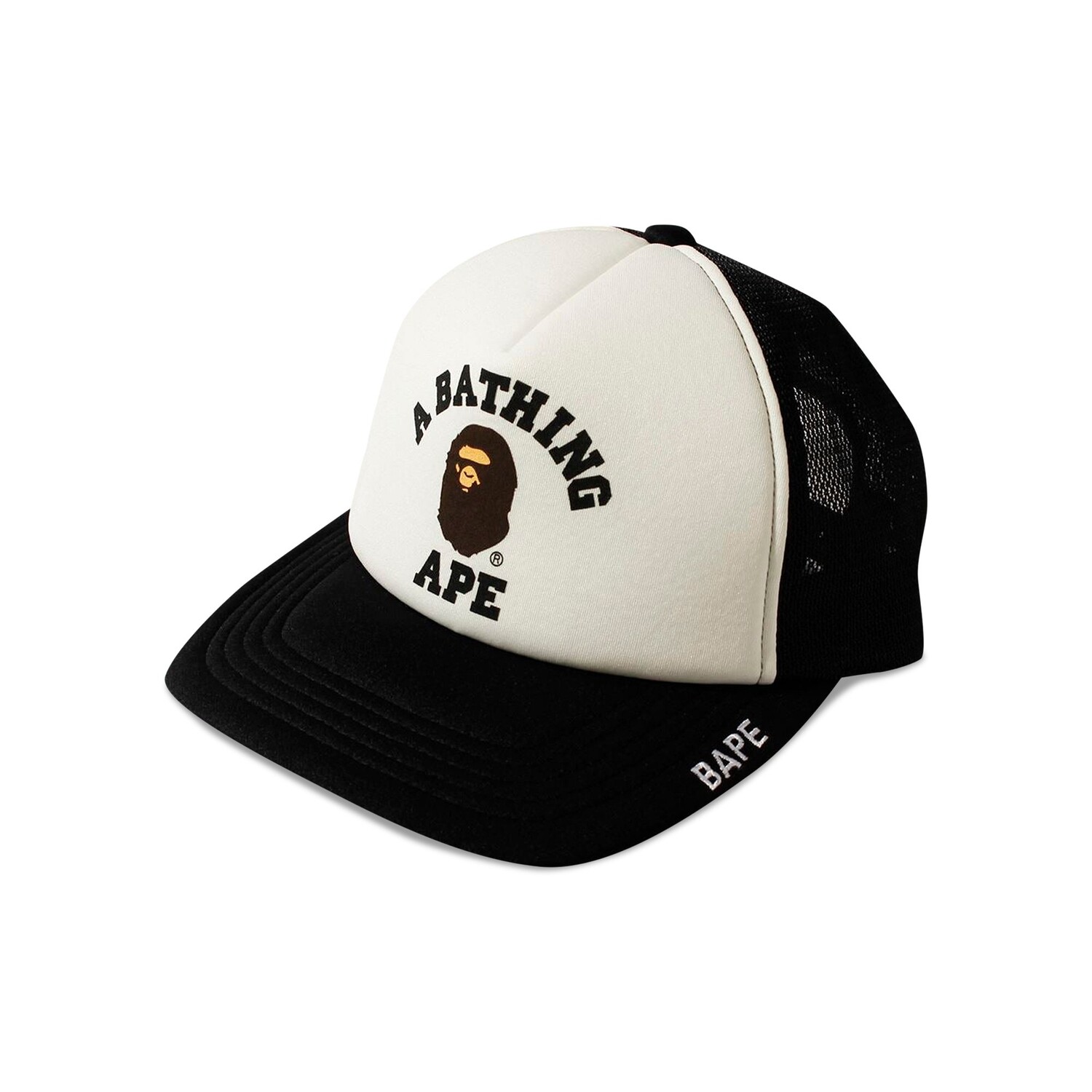 

Сетчатая кепка BAPE College, черная