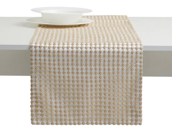 

Настольный бегун home & you Antor, 35x1x180 см цвет mittelweiß
