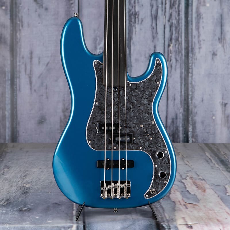 

Басс гитара Fender Artist Series Tony Franklin Fretless Precision Bass, Lake Placid Blue