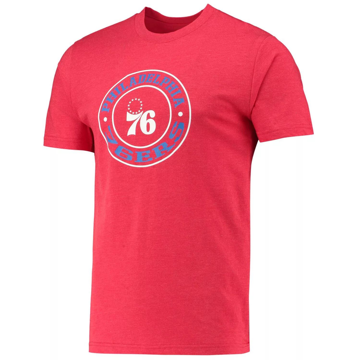 Мужской комплект для сна с футболкой и шортами Concepts Sport Royal/Red Philadelphia 76ers