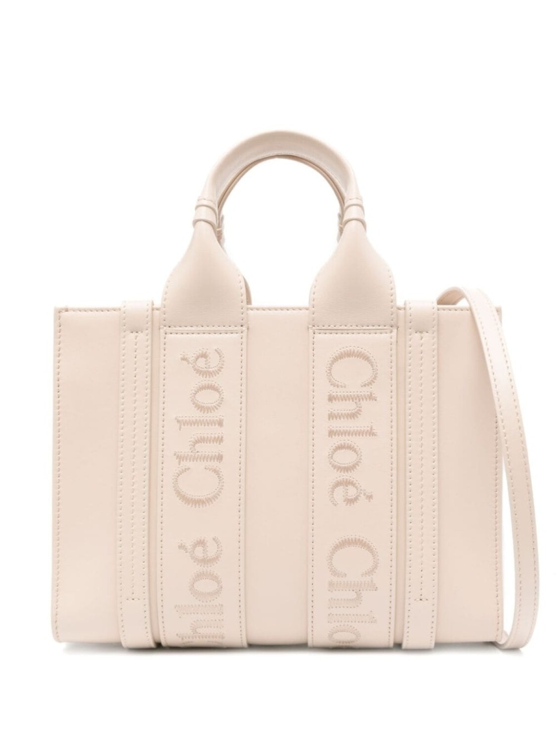 

Chloé маленькая сумка-тоут Woody, розовый