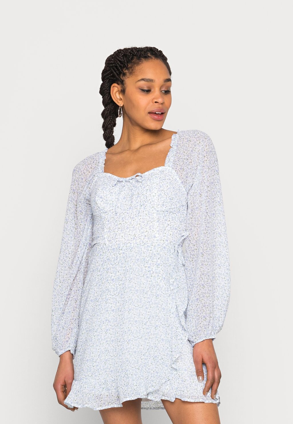 

Повседневное платье Hollister Co., белый