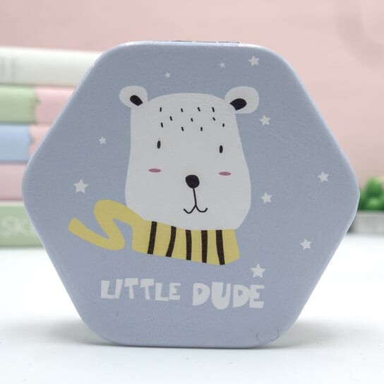 

Маленькое карманное зеркало Little Dude Teddy Bear, myHomelife, синий