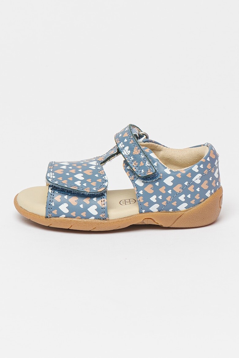

Кожаные сандалии с принтом Zora Beat Clarks, синий