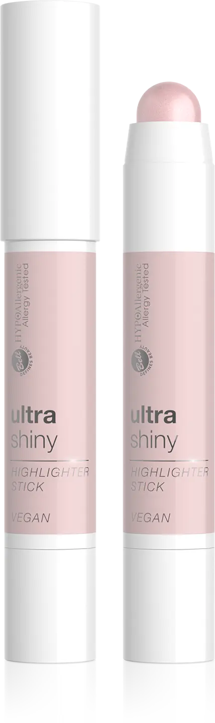 

Веганский хайлайтер для лица 0 Bell Hypoallergenic Ultra Shiny Highlighter Stick, 5 гр