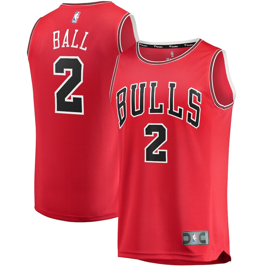 

Джерси Fanatics Branded Chicago Bulls, красный