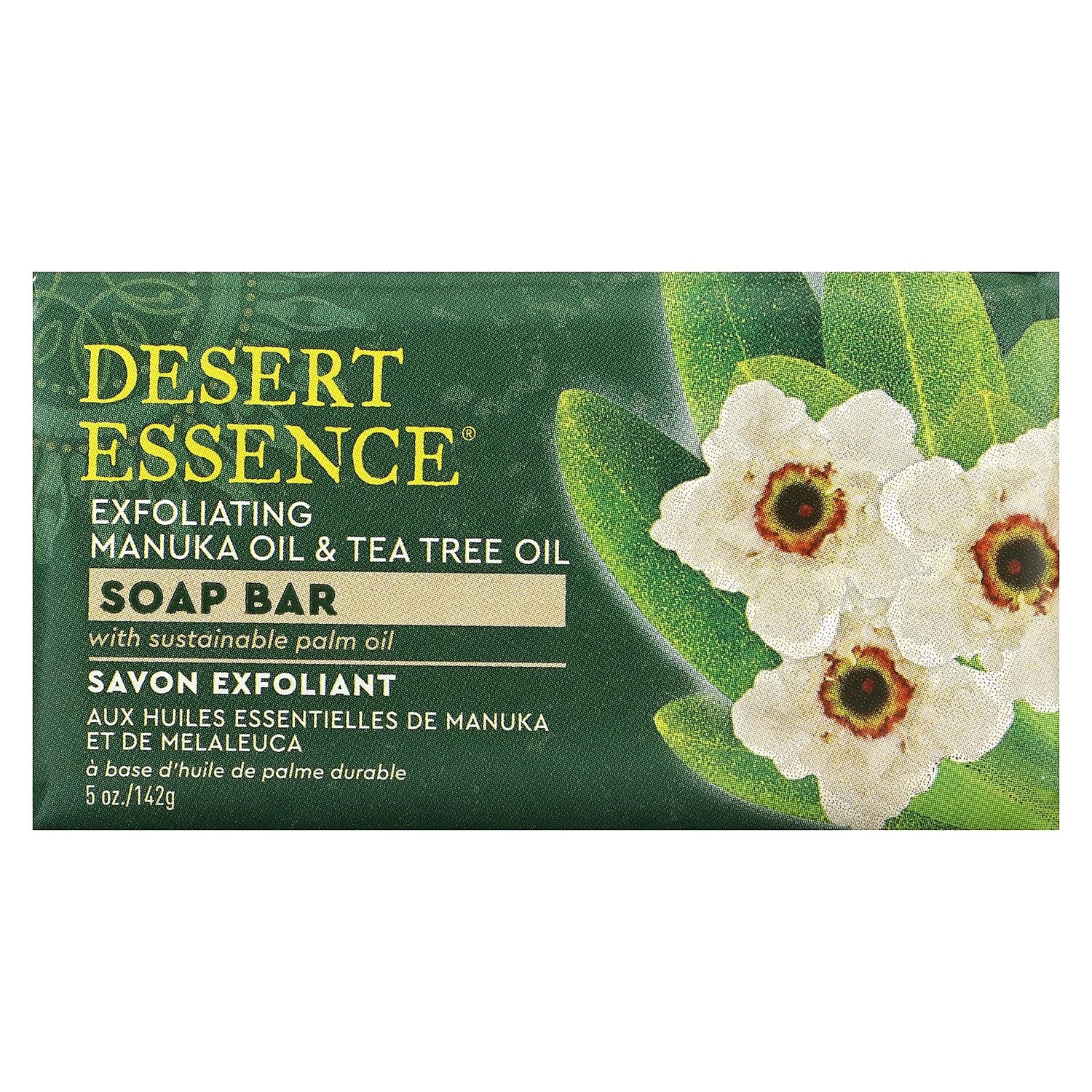 

Отшелушивающее масло мануки и масло чайного дерева Desert Essence, 142 гр.