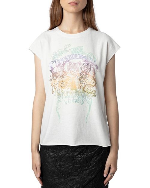 

Футболка Cecilia с графическим рисунком Zadig & Voltaire, цвет White