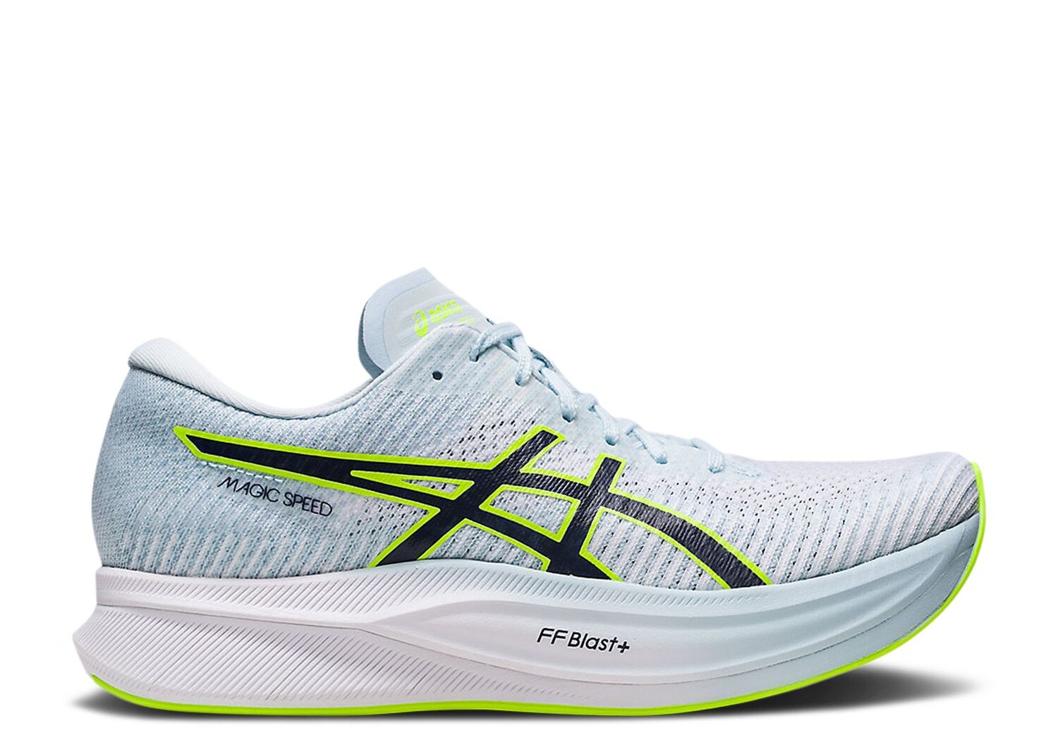 

Кроссовки ASICS Wmns Magic Speed 2 'Sky Lime', синий