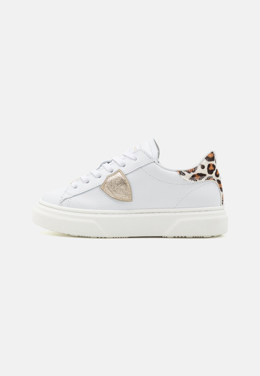 

Низкие кроссовки Unisex Philippe Model, цвет white/gold/pearl