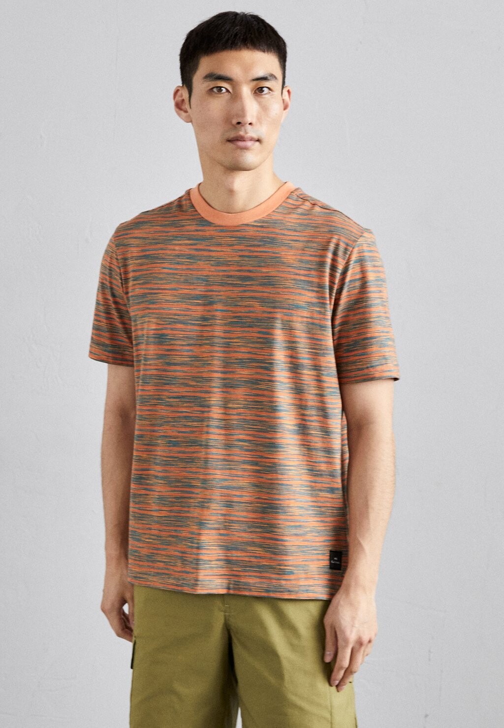 

Футболка с принтом PS Paul Smith, оранжевый