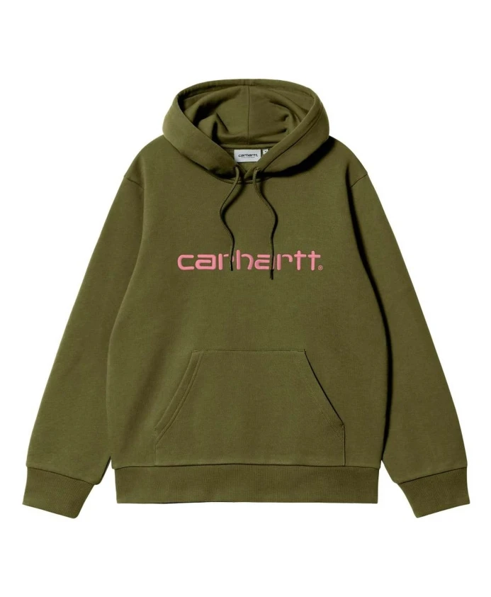 

Толстовка с капюшоном Carhartt Wip, зеленый