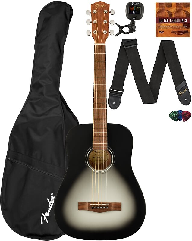 

Акустическая гитара Fender FA-15 3/4-Scale Kids Steel String Acoustic Guitar - Moonlight Burst w/ Gig Bag