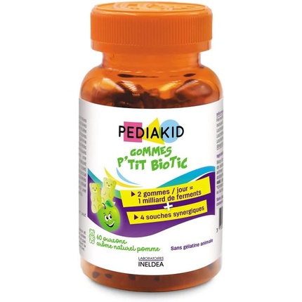 60 жевательных конфет с пробиотиками, Pediakid формула для иммунитета smartypants kids с пребиотиками и пробиотиками 60 жевательных конфет