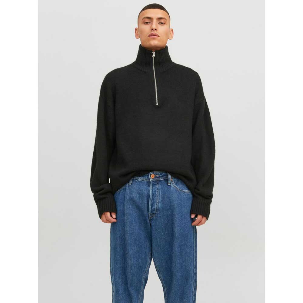 

Свитер Jack & Jones Ollie Half Zip, черный