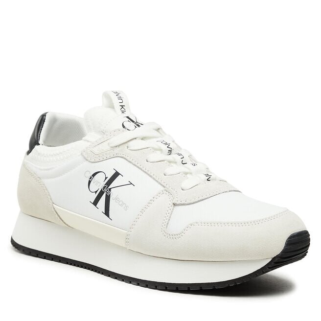 

Кроссовки Calvin Klein Jeans RunnerSock Laceup, белый