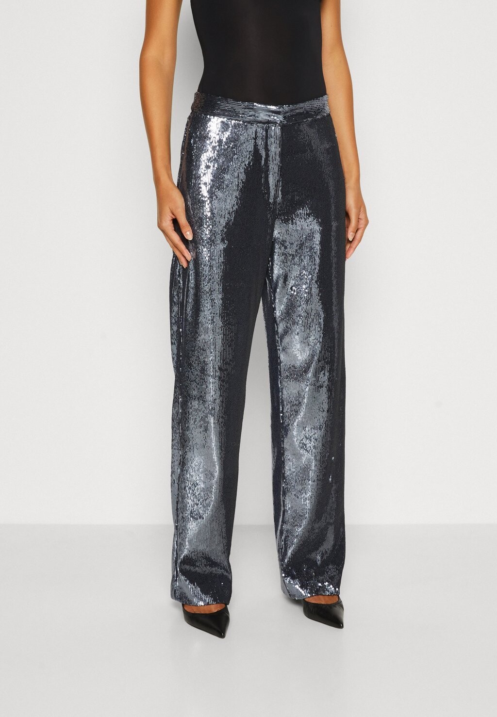 

Брюки AGNETA TROUSERS Samsøe Samsøe, серый