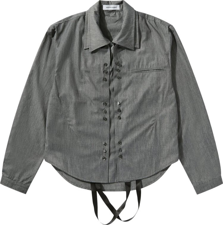 

Куртка Kiko Kostadinov Tonino Shirt 'Grey Melange', серый