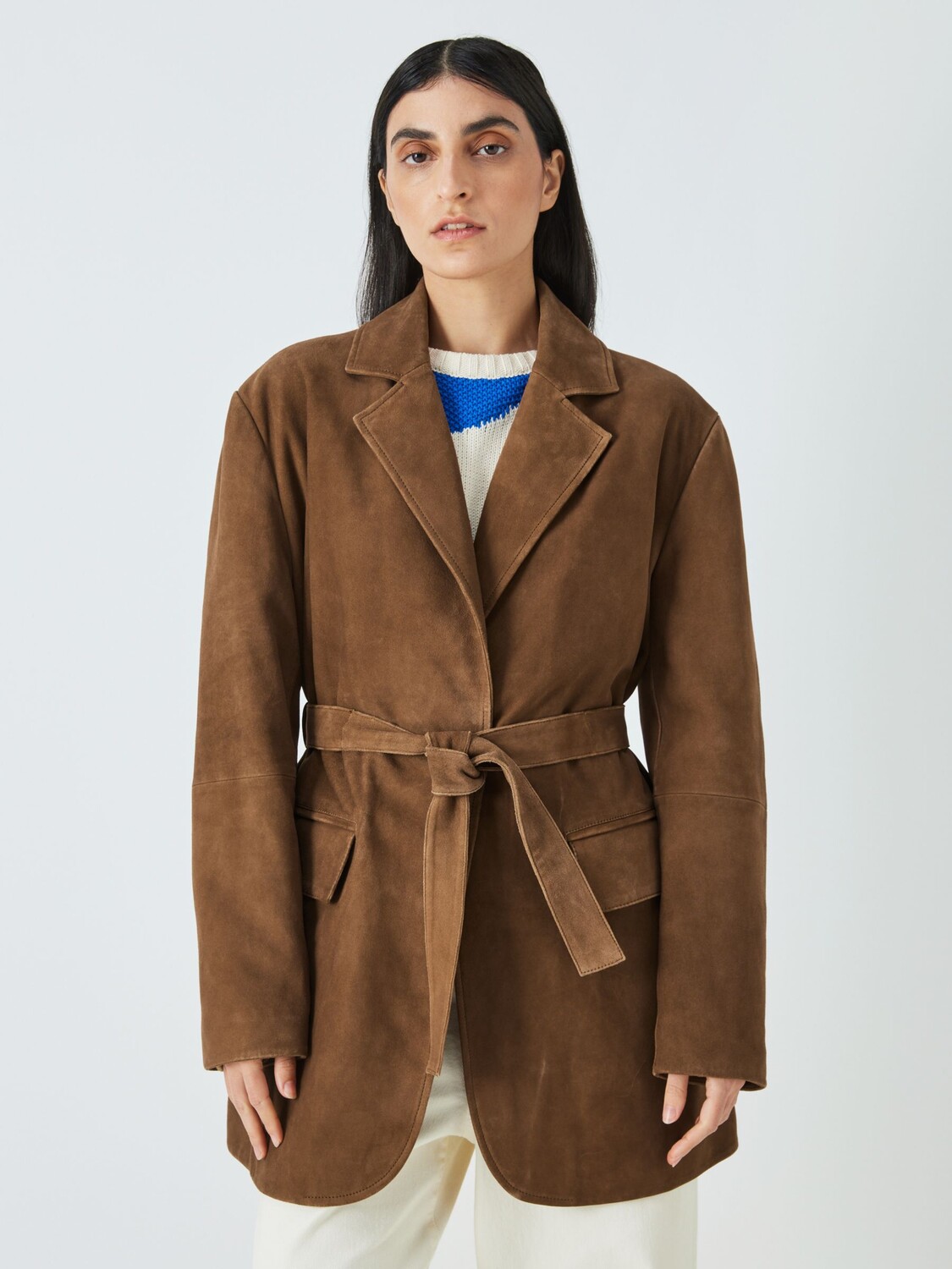 

Замшевая куртка Weekend MaxMara Artu, табак