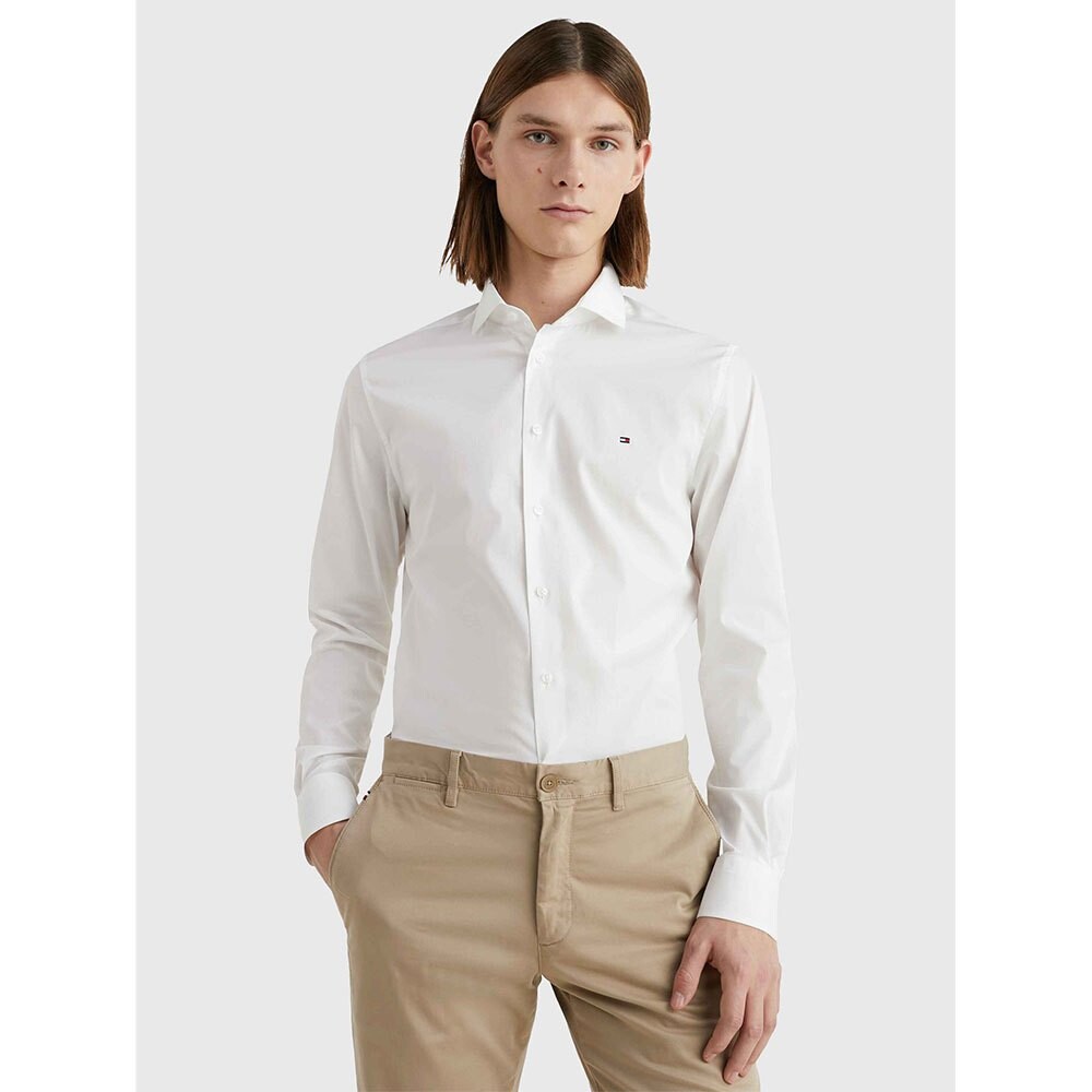 

Рубашка Tommy Hilfiger Core Cl Flex Poplin, белый