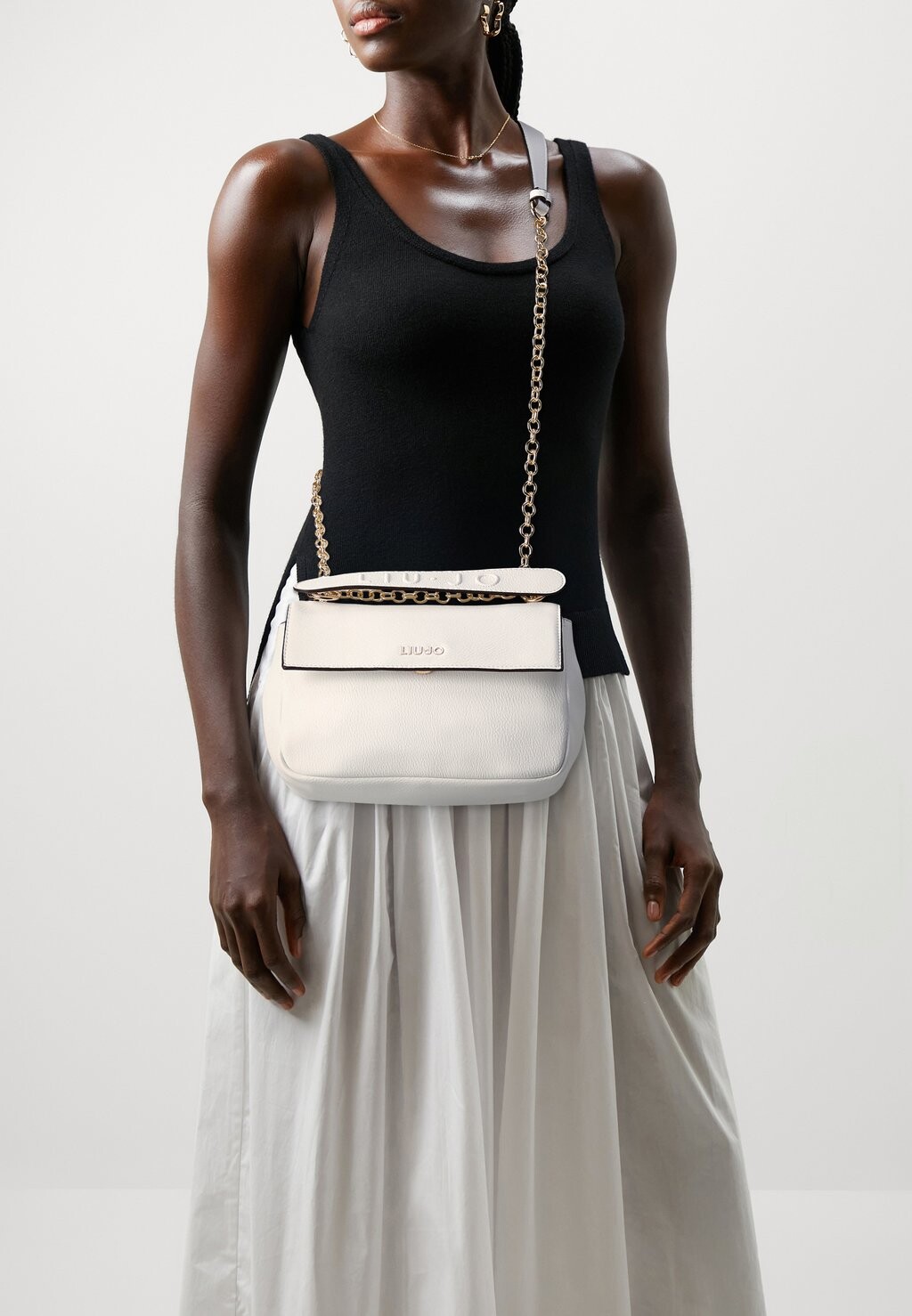 

Сумка через плечо Crossbody LIU JO, цвет off-white, Серый