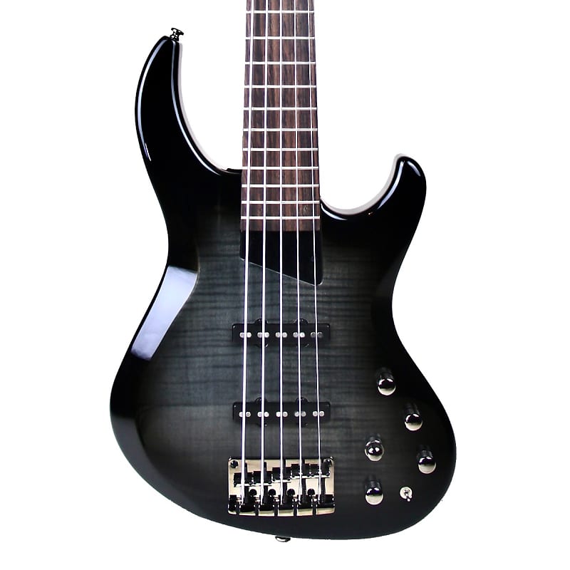 цена Басс гитара MTD Kingston Saratoga Deluxe 5 5-String Bass Guitar Trans Black Burst