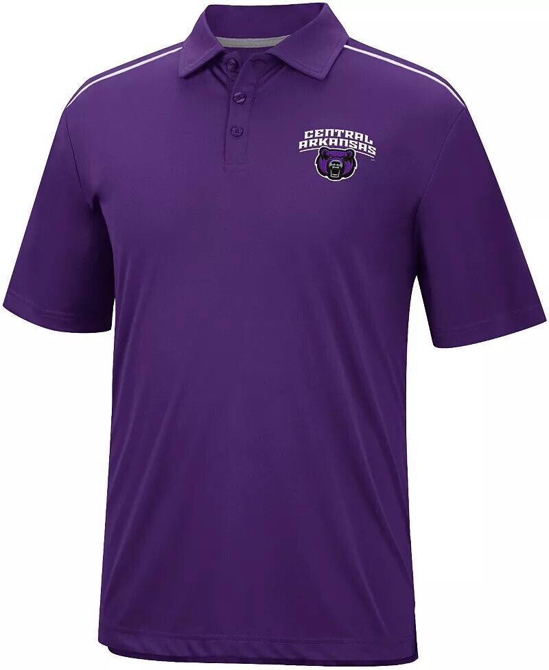 

Colosseum Мужская футболка-поло Central Arkansas Bears фиолетового цвета